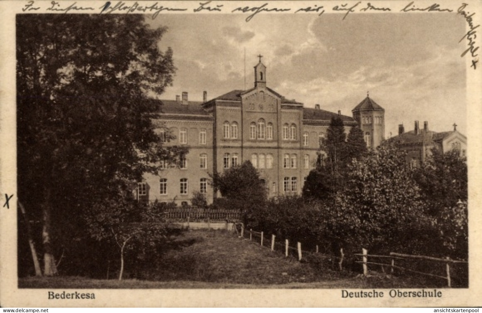CPA Bad Bederkesa Geestland Niedersachsen, Deutsche Oberschule