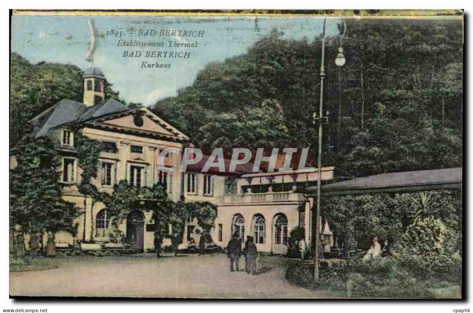 CPA Bad Bertrich Etablisement Thermal Bad Bertrich