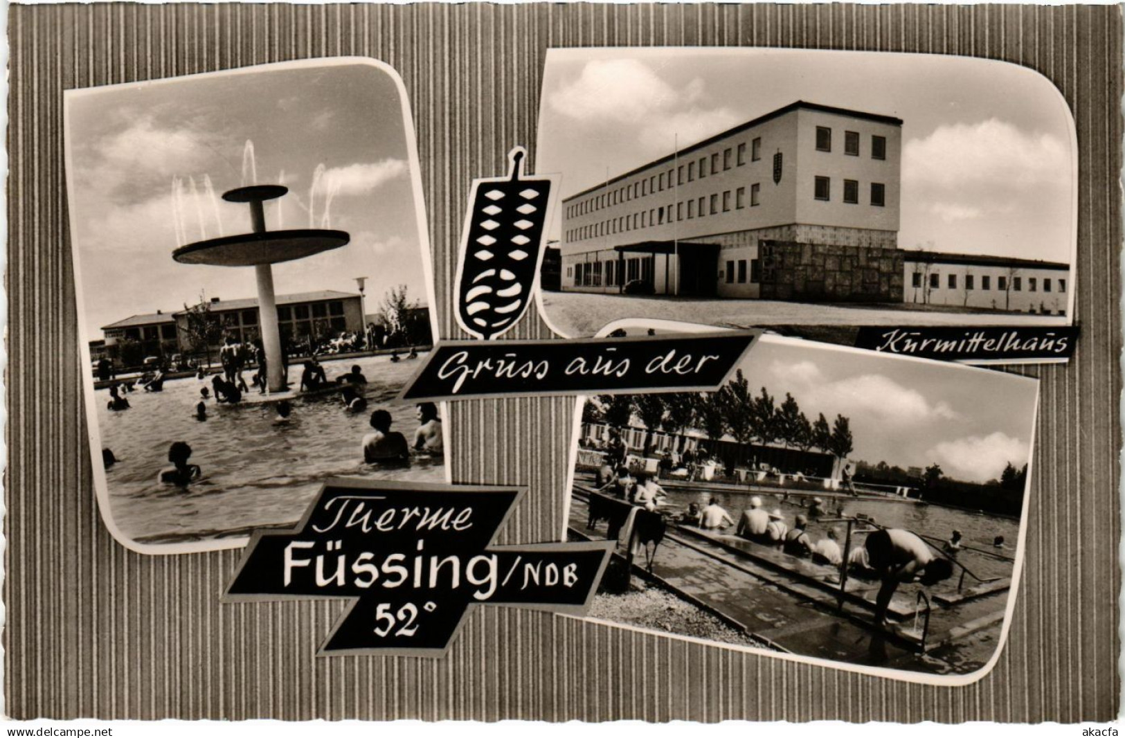 CPA Bad Fussing - Kurmittelhaus - Bad GERMANY (969160)