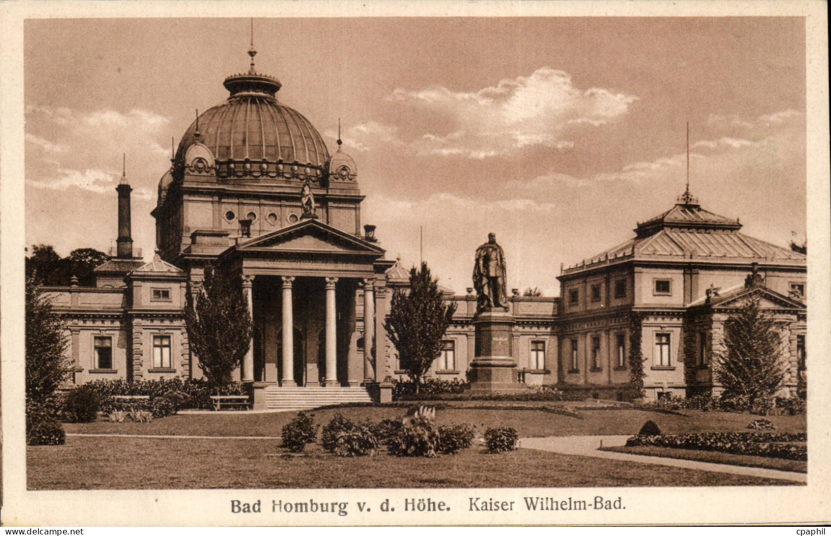 CPA Bad Homburg Kaiser Wilhelm Bad