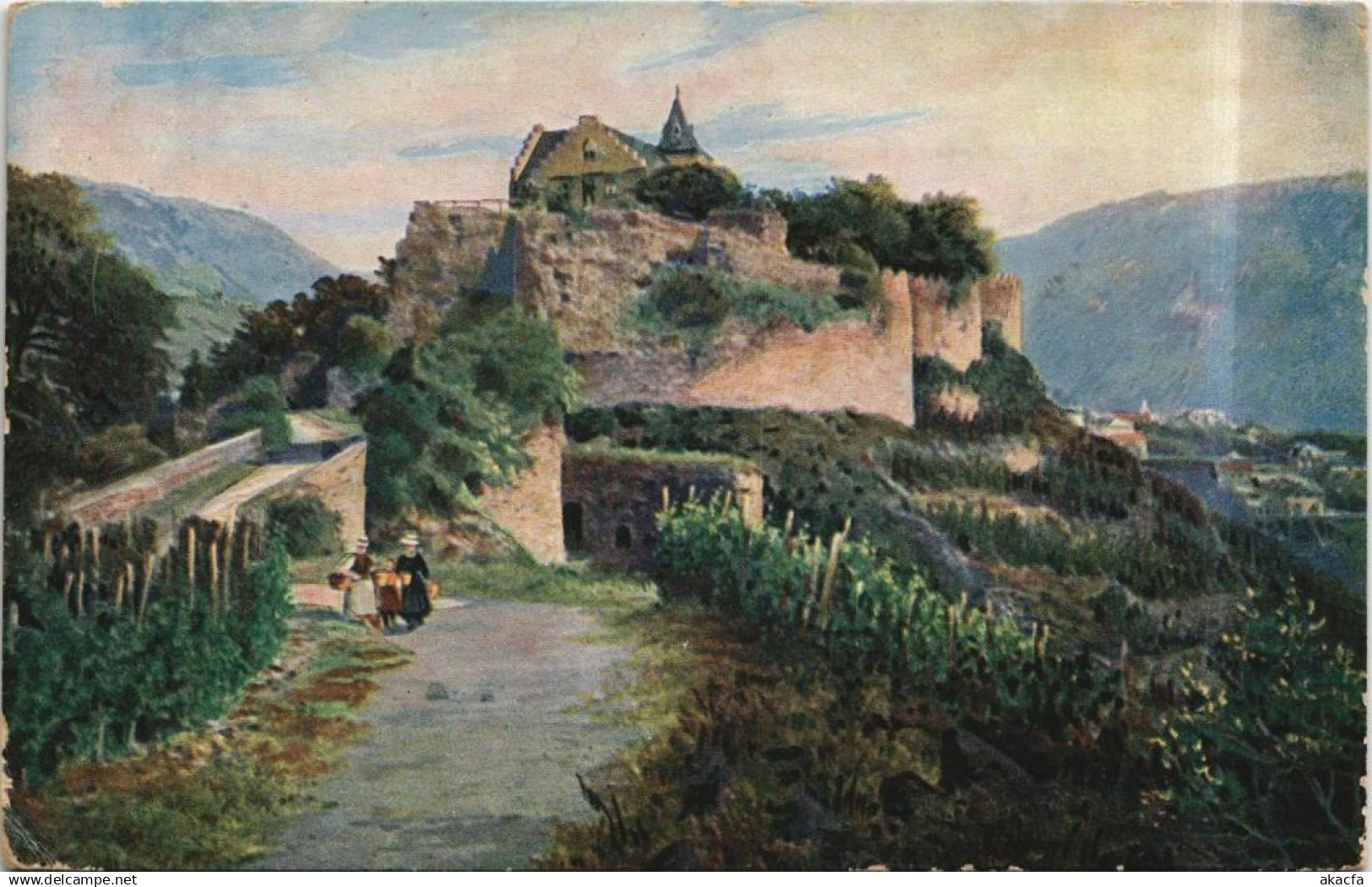 CPA BAD MUNSTER am STEIN EBERNBURG - Burg Ebernburg GERMANY (1162126)