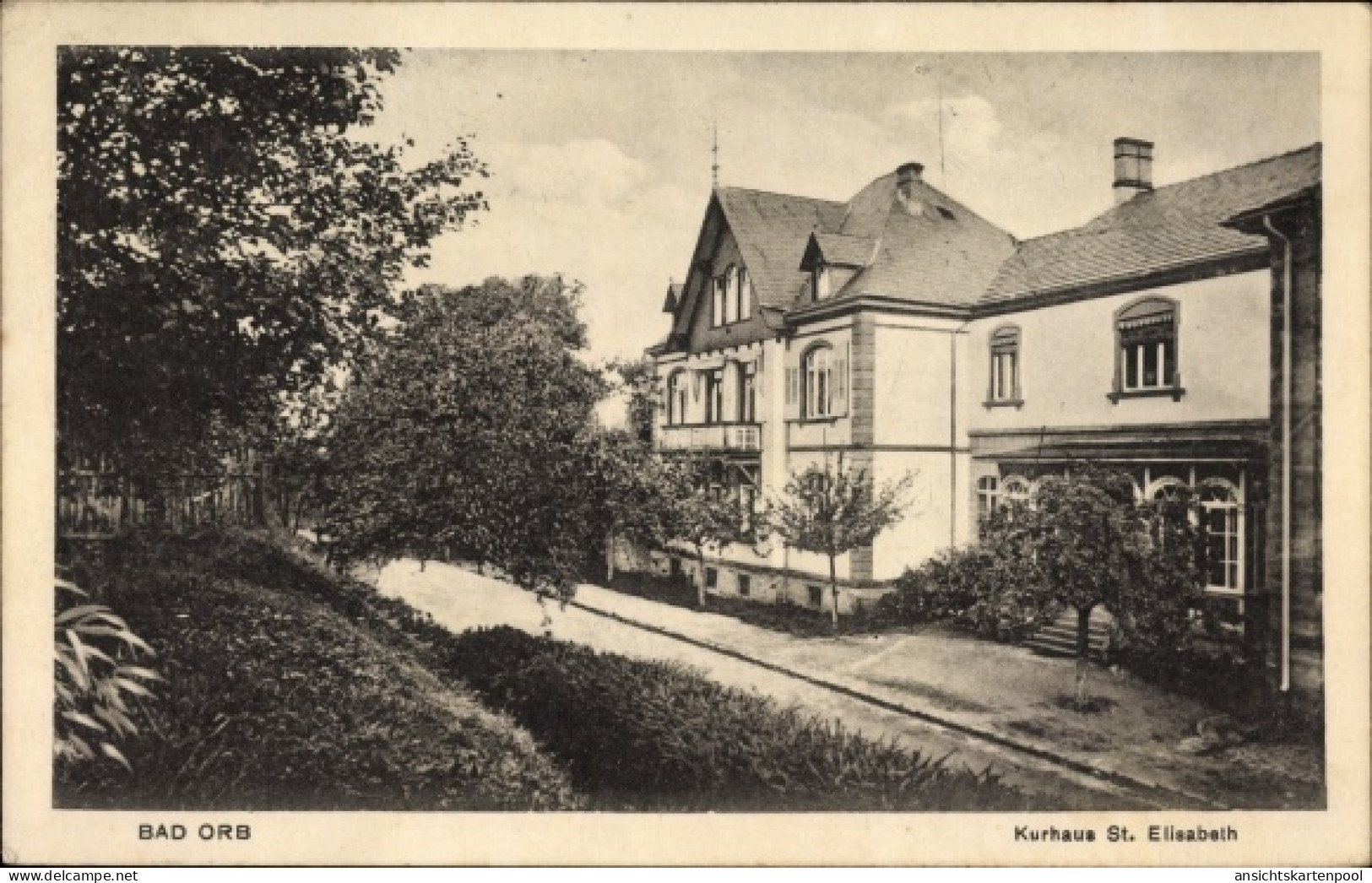 CPA Bad Orb im Main Kinzig Kreis Hessen, Kurhaus St. Elisabeth