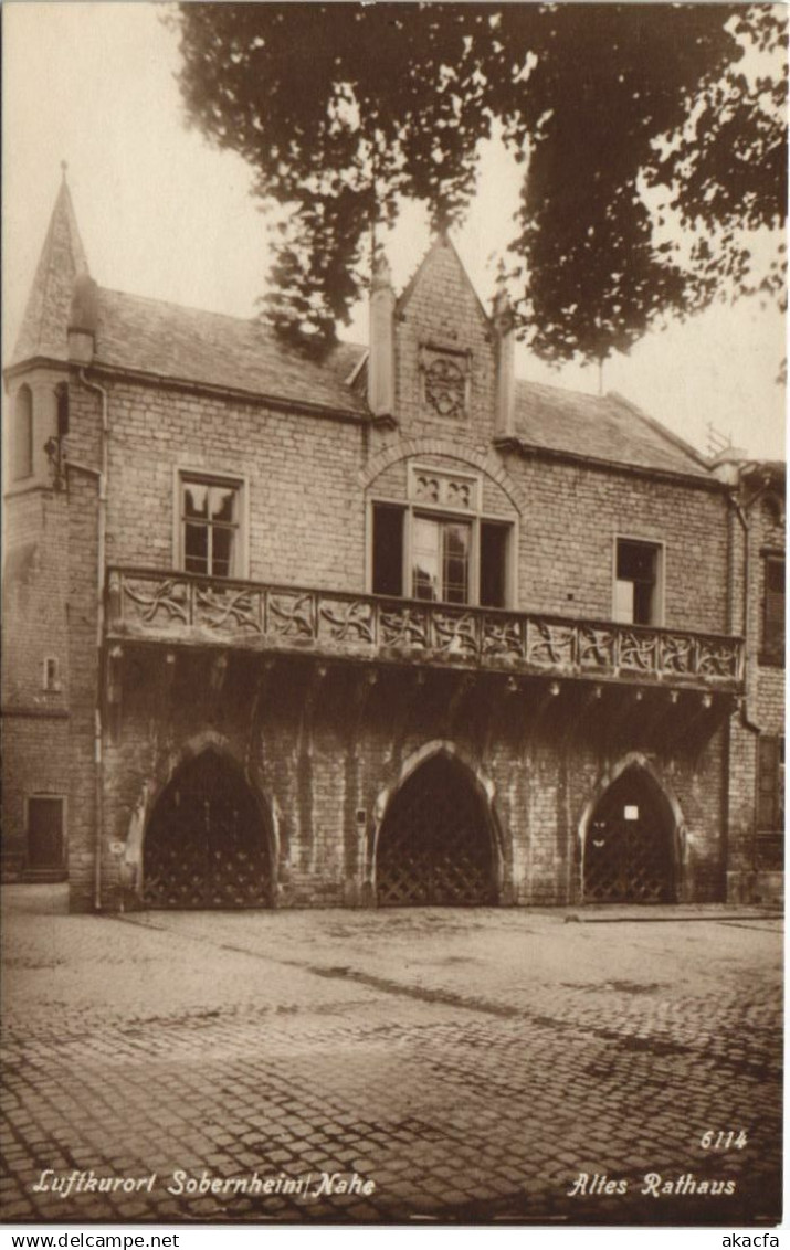 CPA BAD SOBERNHEIM Altes Rathaus GERMANY (1162094)