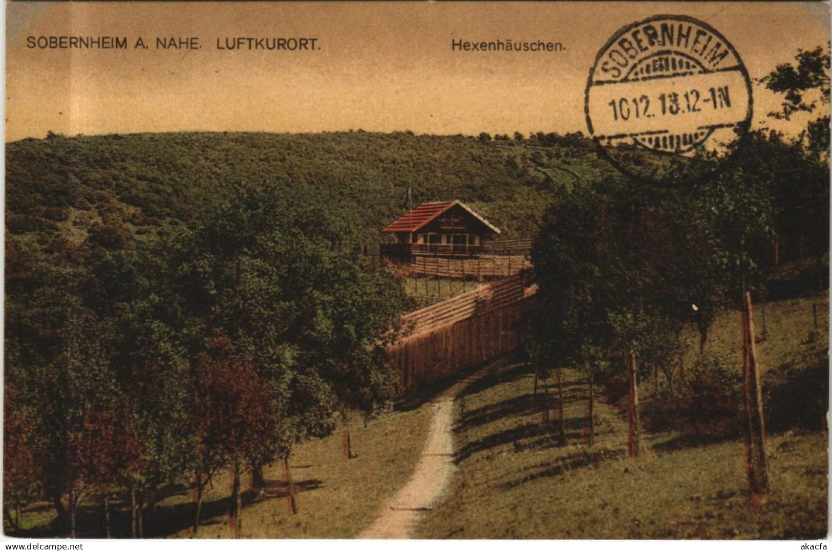 CPA BAD SOBERNHEIM Hexenhauschen GERMANY (1162390)