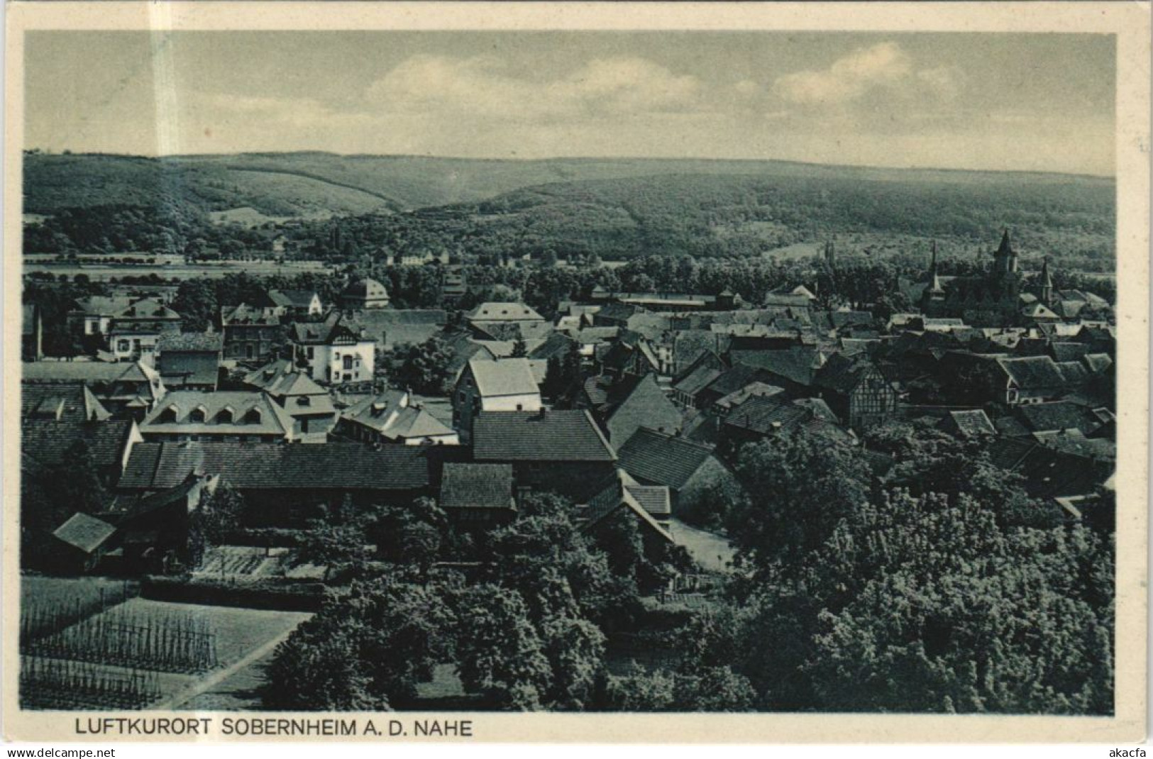CPA BAD SOBERNHEIM Totalansicht GERMANY (1162090)