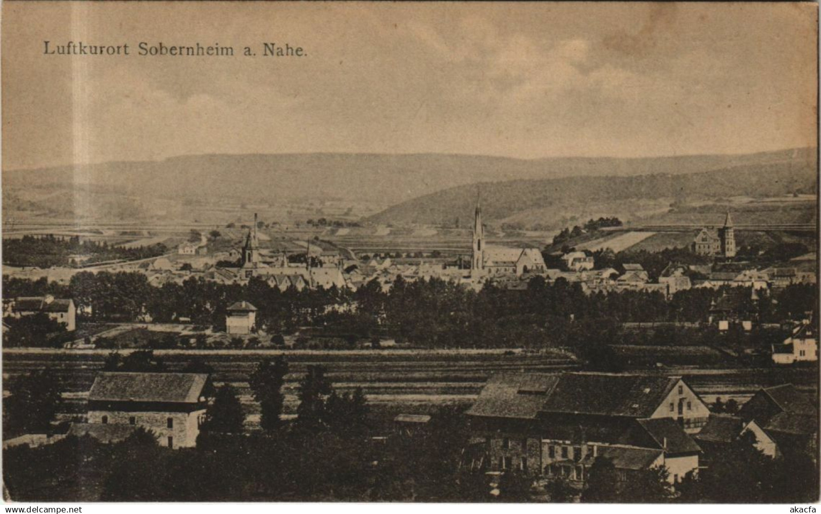 CPA BAD SOBERNHEIM Totalansicht GERMANY (1162379)