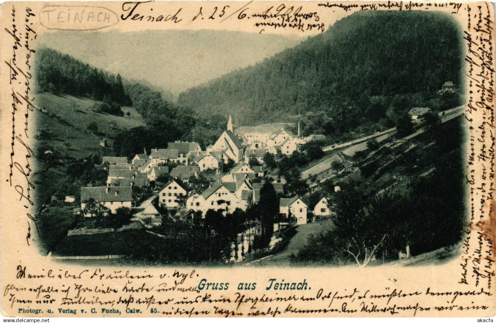 CPA Bad Teinach Gruss aus Teinach GERMANY (937032)