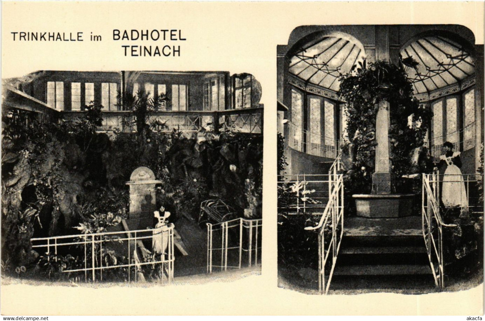 CPA Bad Teinach- Trinkhalle im Badhotel Teinach GERMANY (908169)