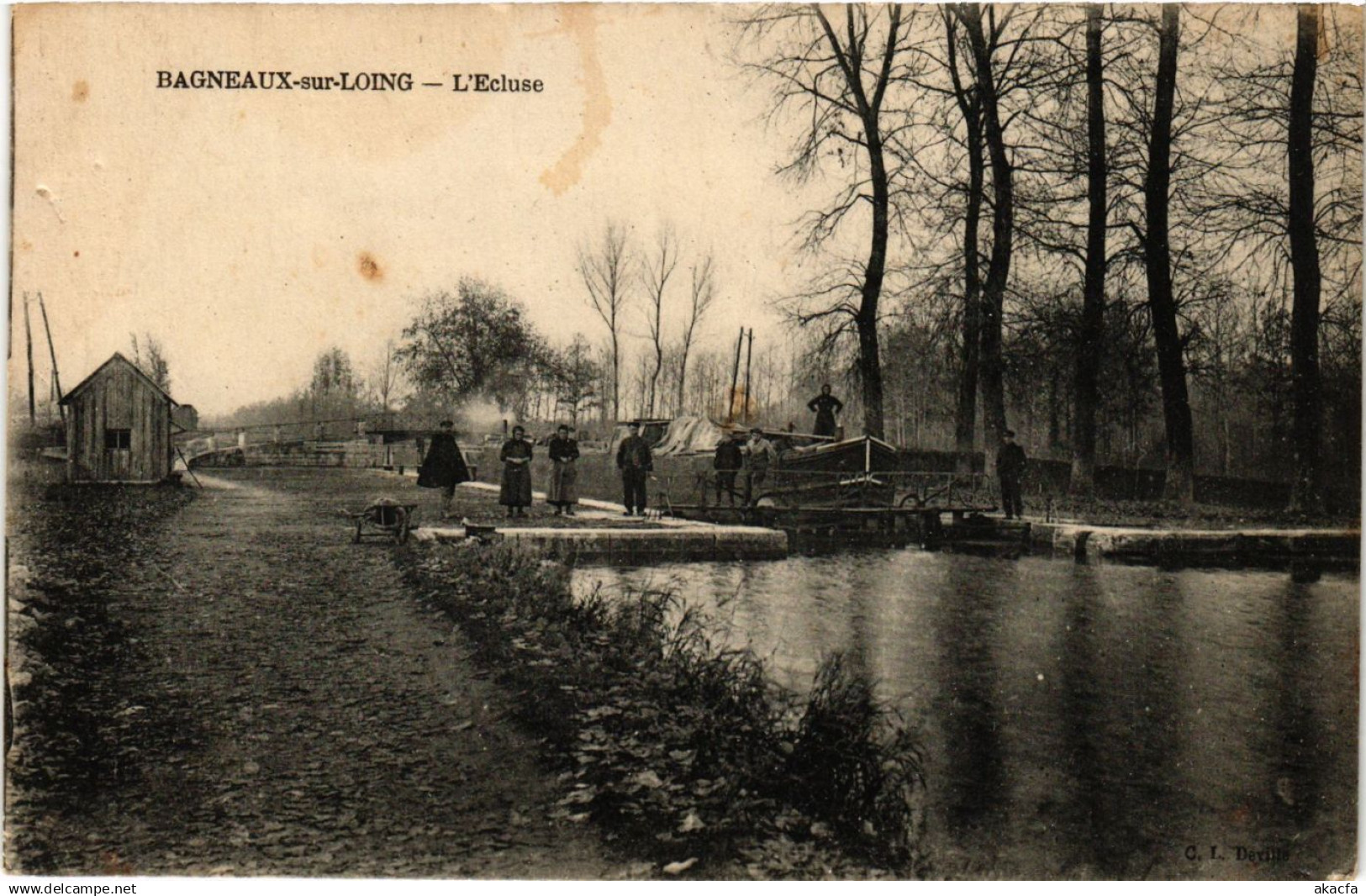 CPA Bagneaux-sur-LOING - L'Ecluse (292472)