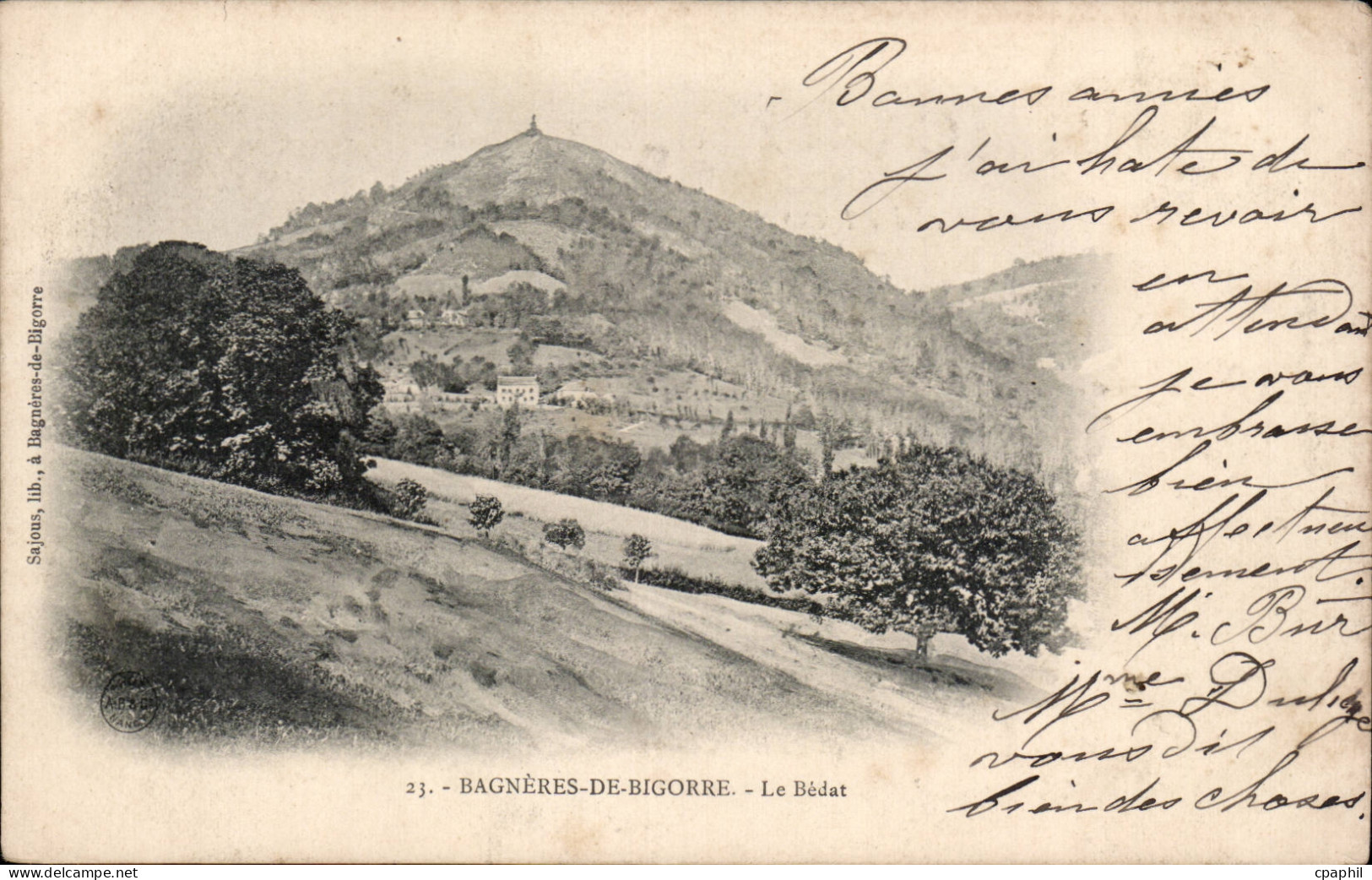 CPA Bagneres de Bigorre Le Bedat