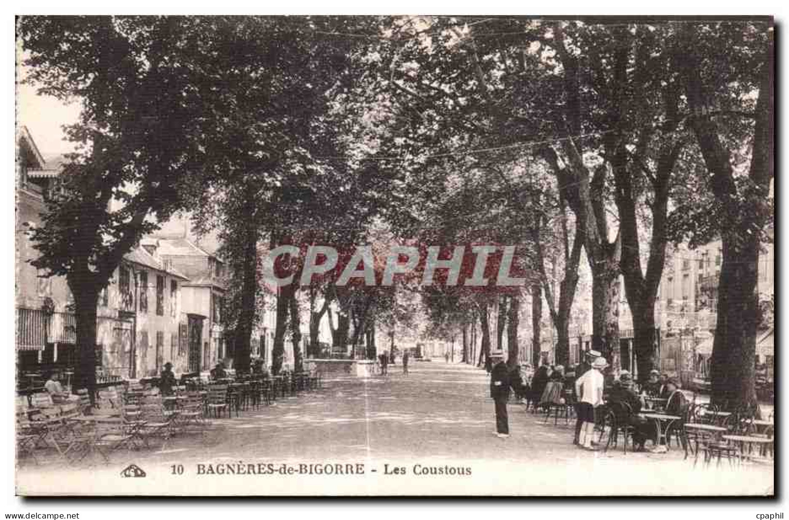 CPA Bagneres de Bigorre Les Coustous