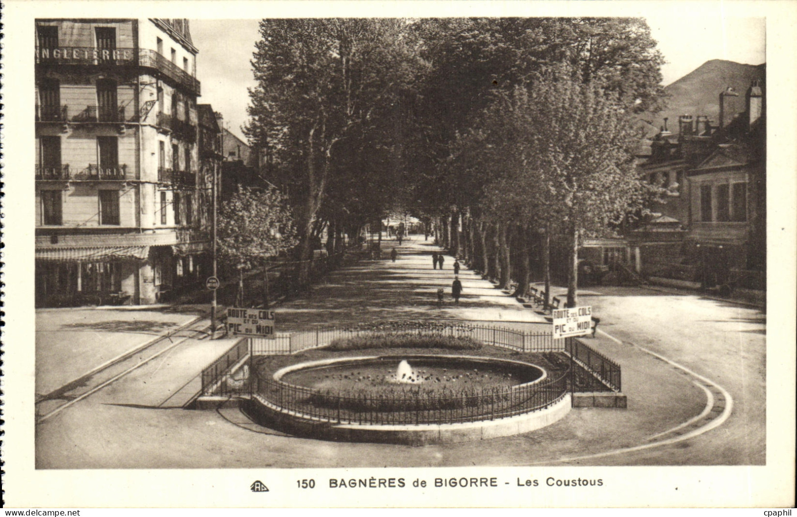 CPA Bagneres de Bigorre Les Coustous