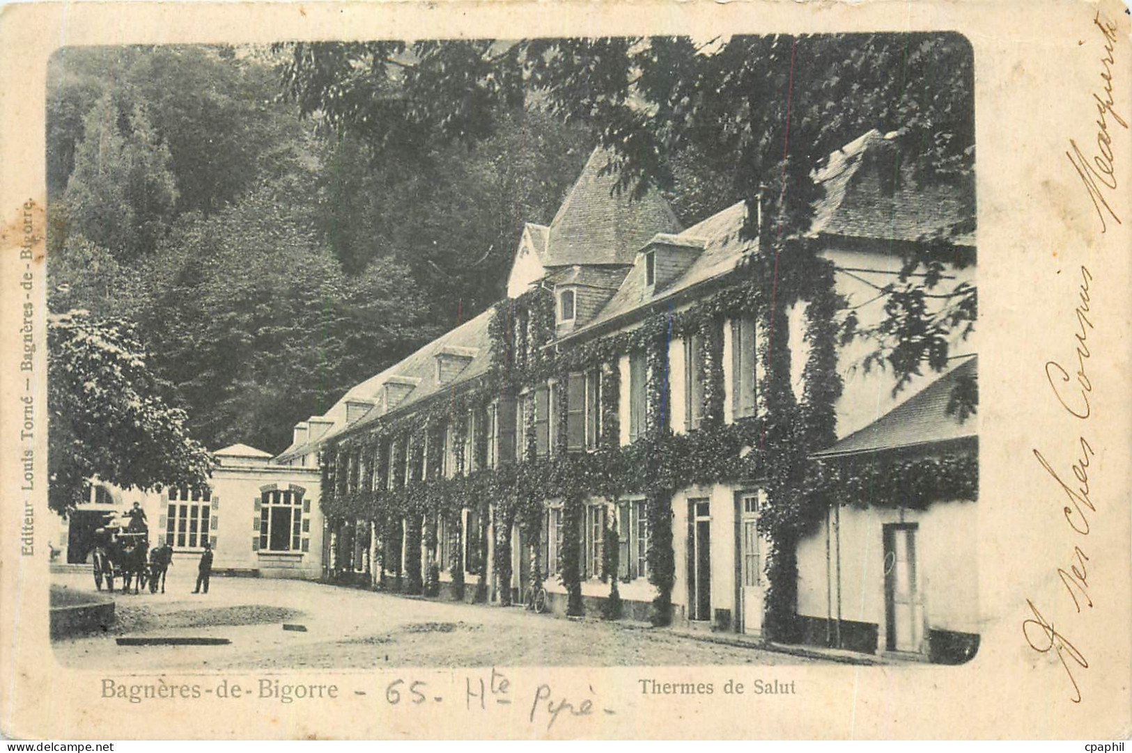 CPA Bagneres de Bigorre Tehrmes de Saint