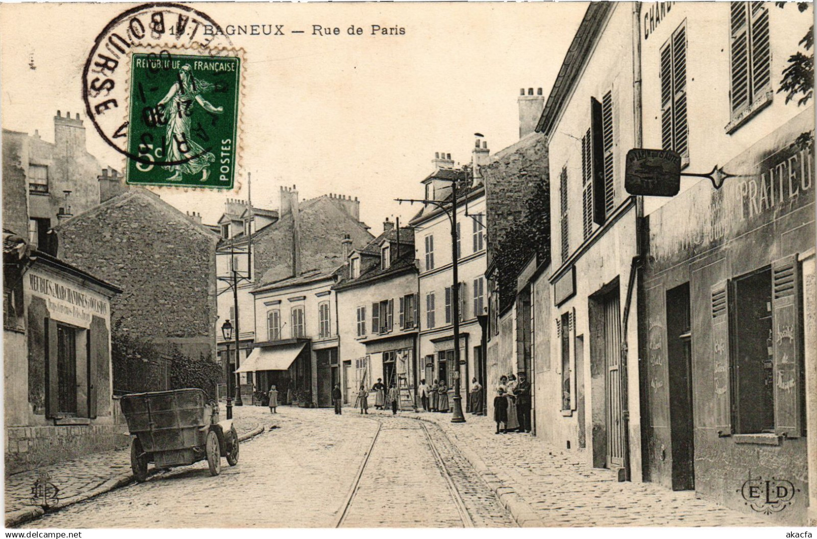 CPA Bagneux Rue de Paris FRANCE (1306574)
