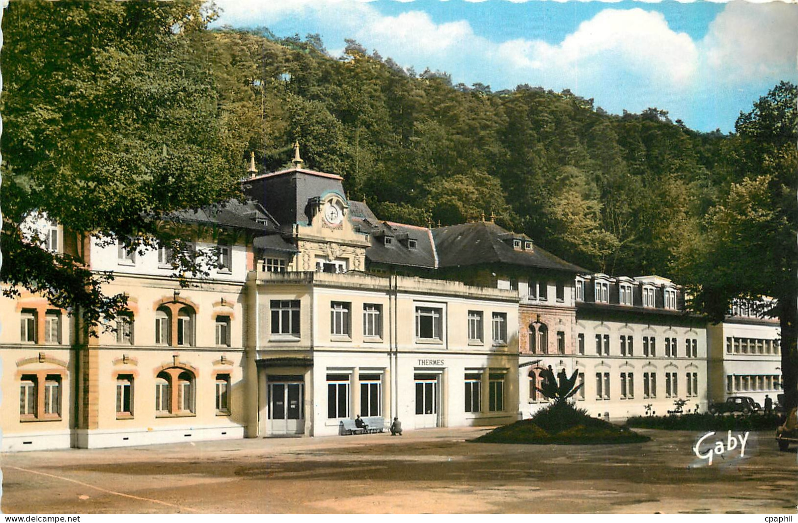 CPA Bagnoles de l'Orne l'Etablissement Thermal