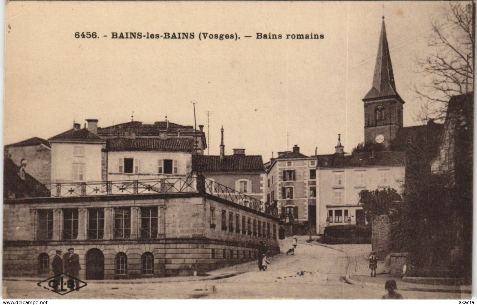 CPA BAINS-les-BAINS - Bains romains (153806)