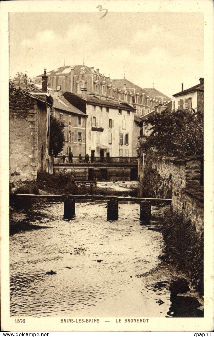 CPA Bains les Bains le Bagnerot