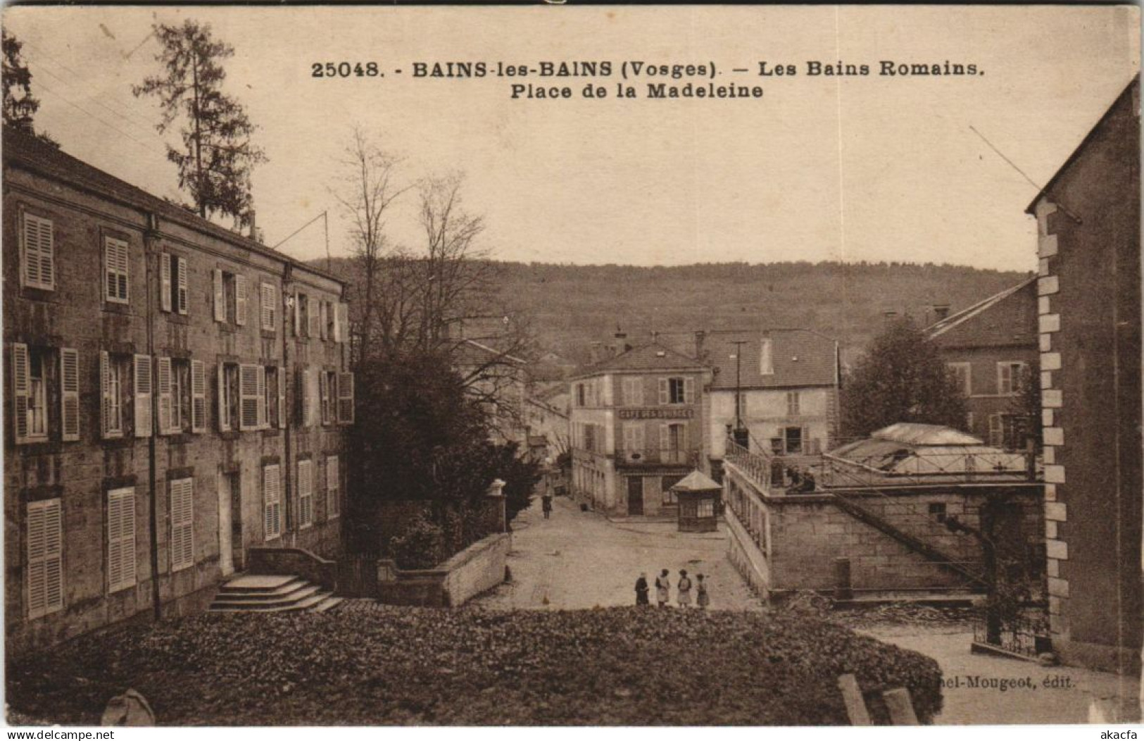 CPA BAINS-les-BAINS-les-BAINS romains (153804)