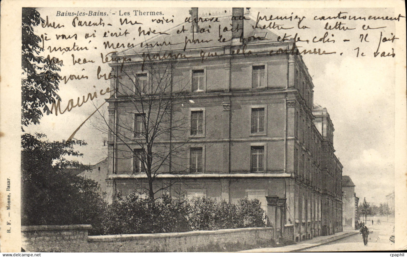 CPA Bains Les Bains Les Thermes