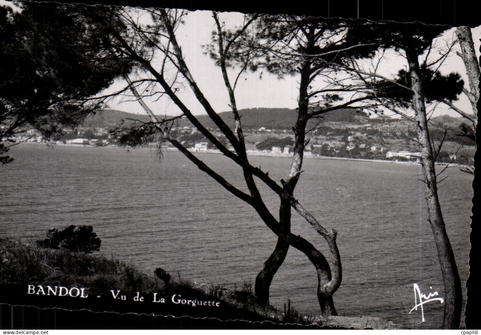 CPA Bandol Vu de la Gorguette
