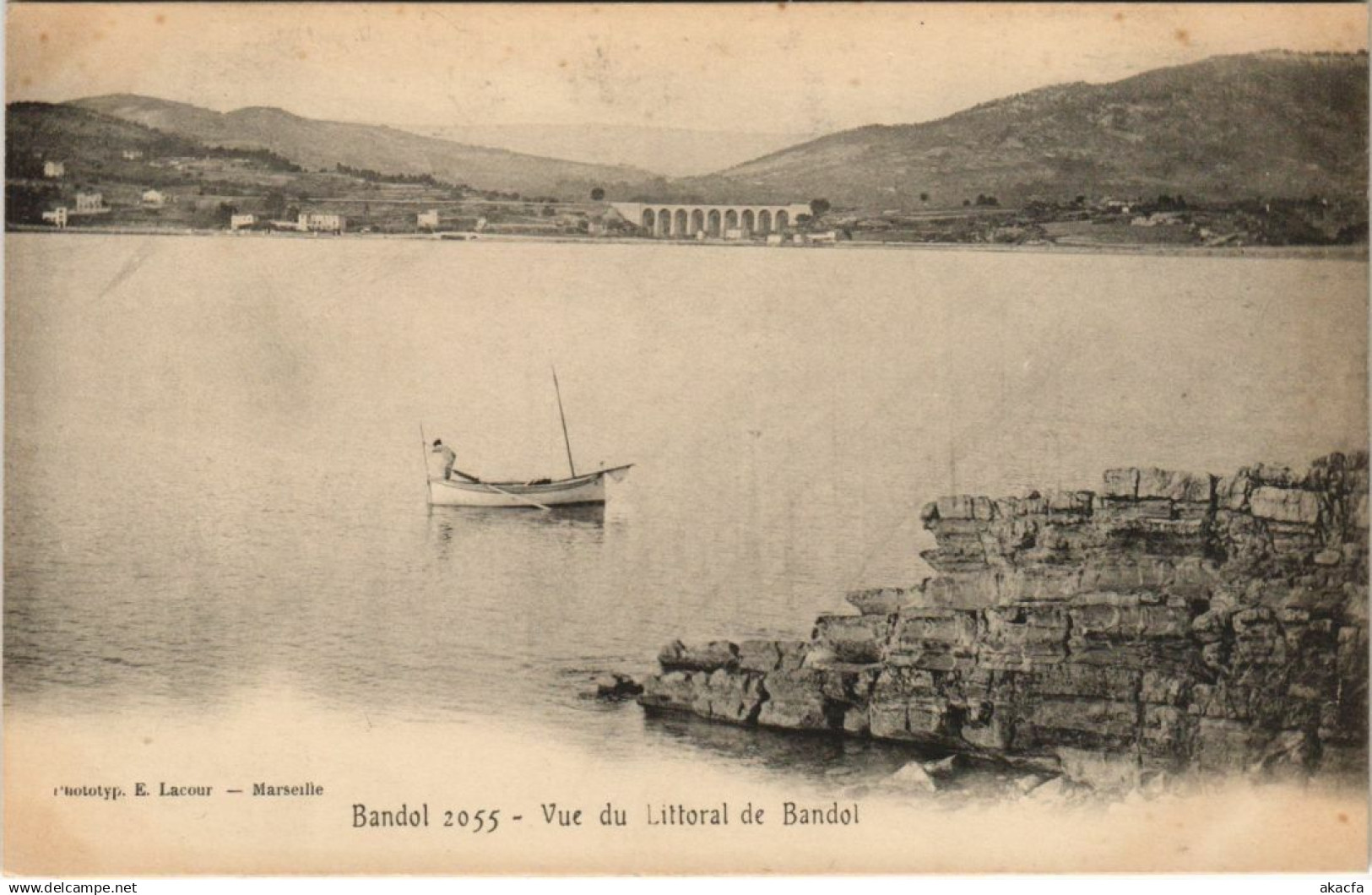 CPA Bandol Vue du Littoral de Bandol FRANCE (1104613)