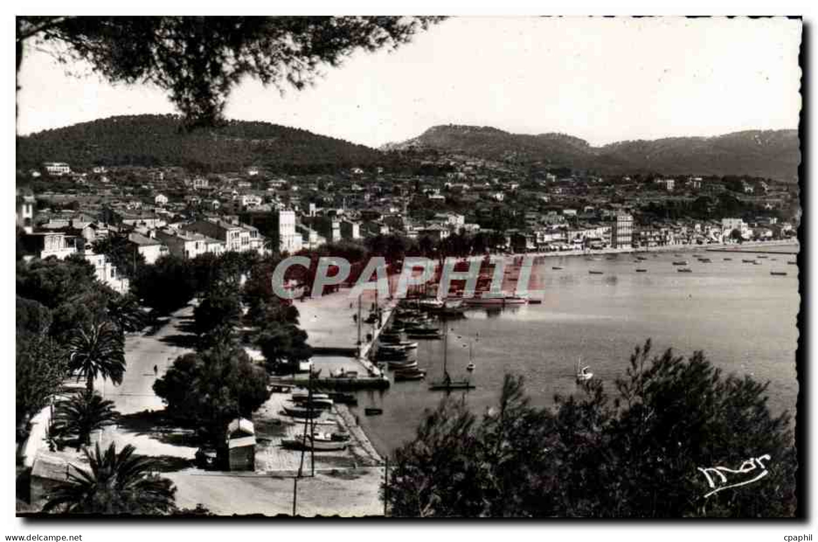 CPA Bandol Vue generale
