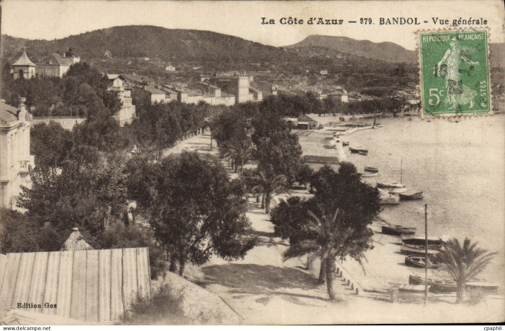 CPA Bandol vue Generale