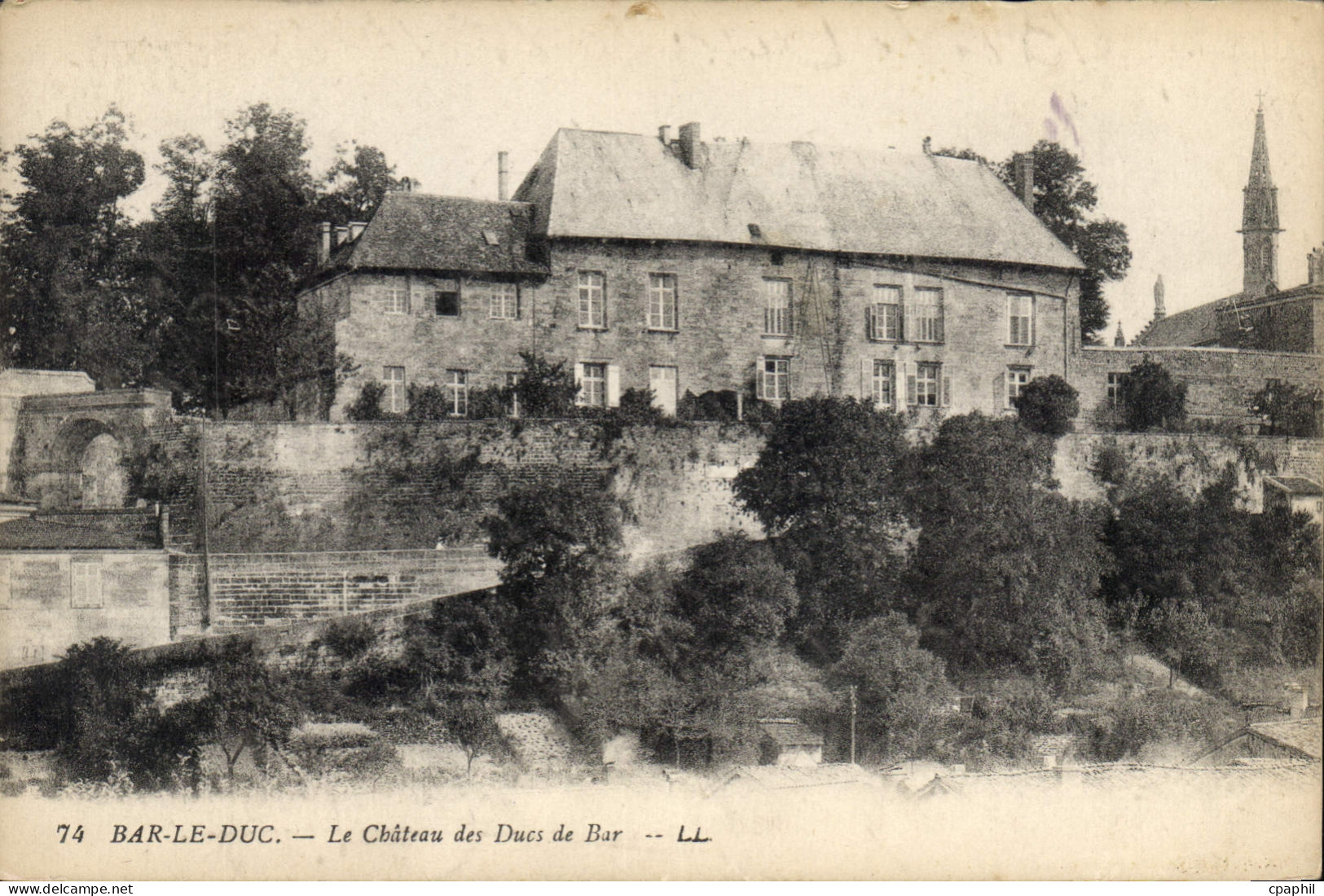 CPA Bar le Duc Le Chateau des Ducs de Bar