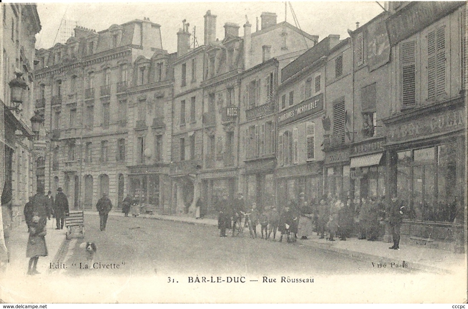 CPA Bar le Duc Rue Rousseau