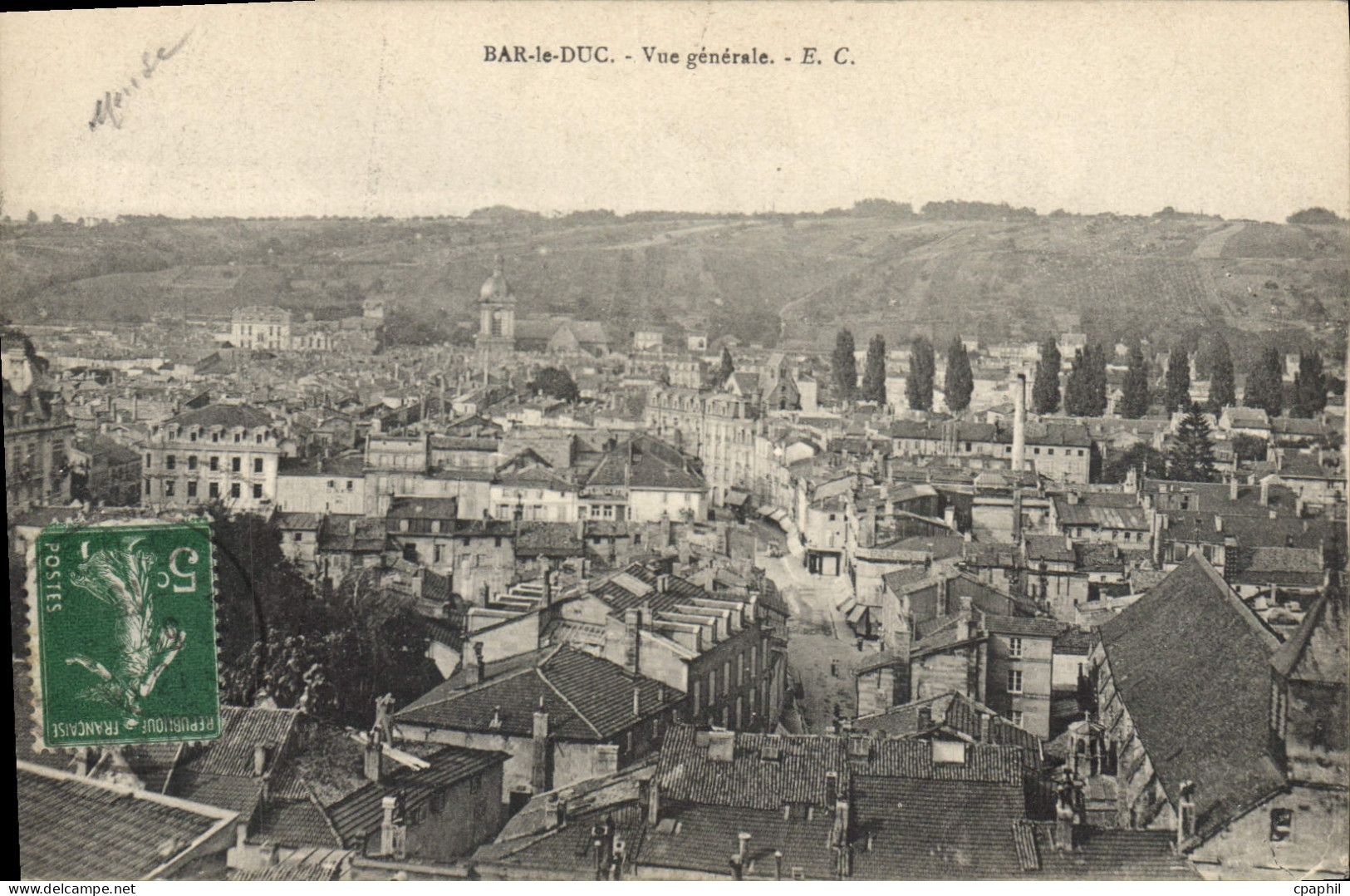 CPA Bar le Duc Vue generale