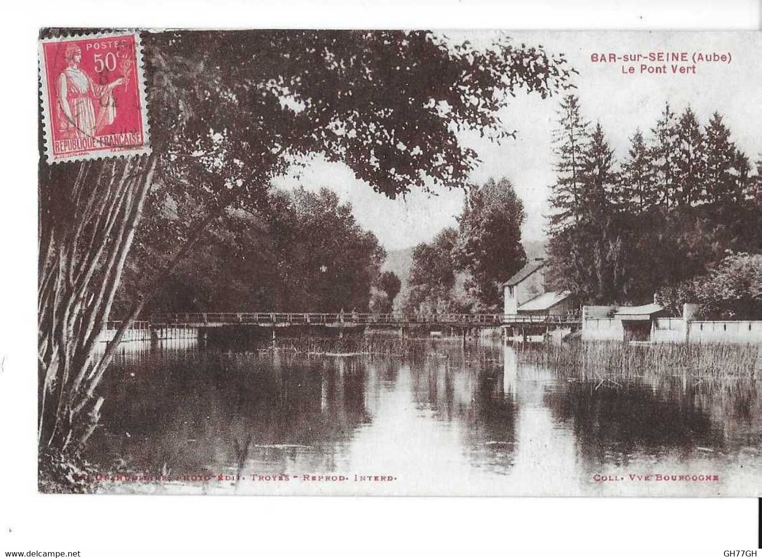 CPA BAR-sur-SEINE 1933