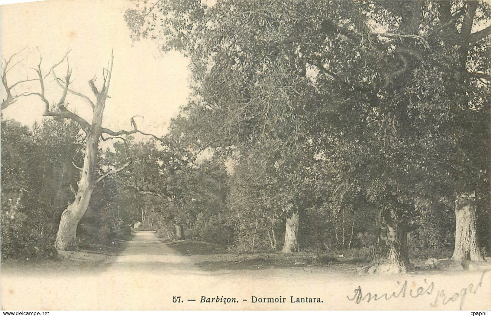 CPA Barbizon Dormoir Lantara