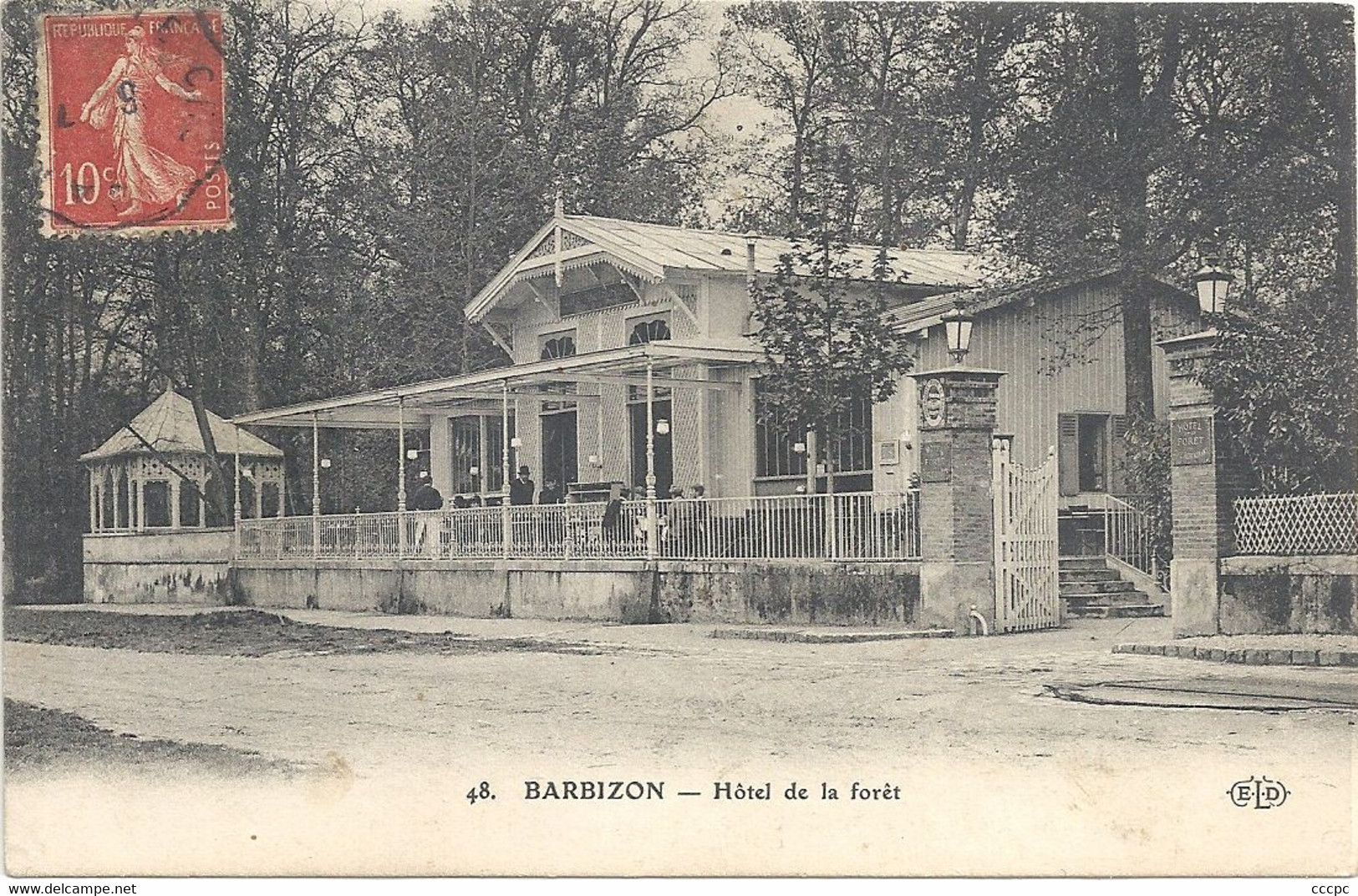 CPA Barbizon Hôtel de la Forêt