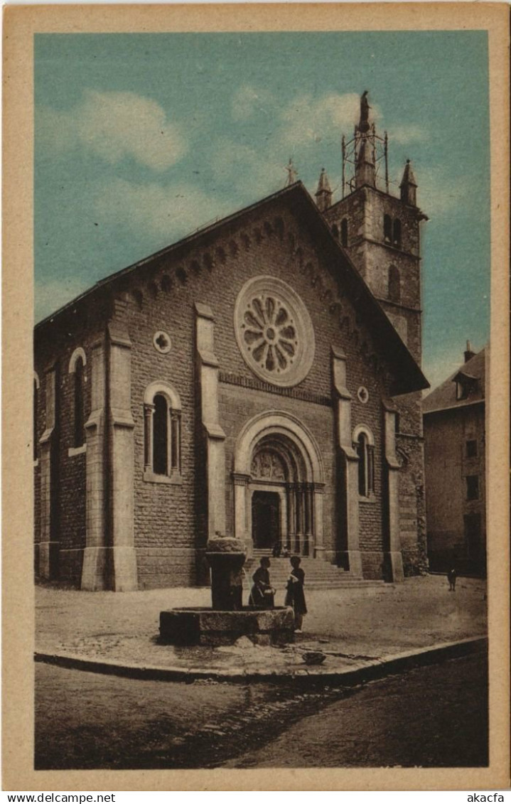 CPA BARCELONNETTE L'Eglise (1208507)