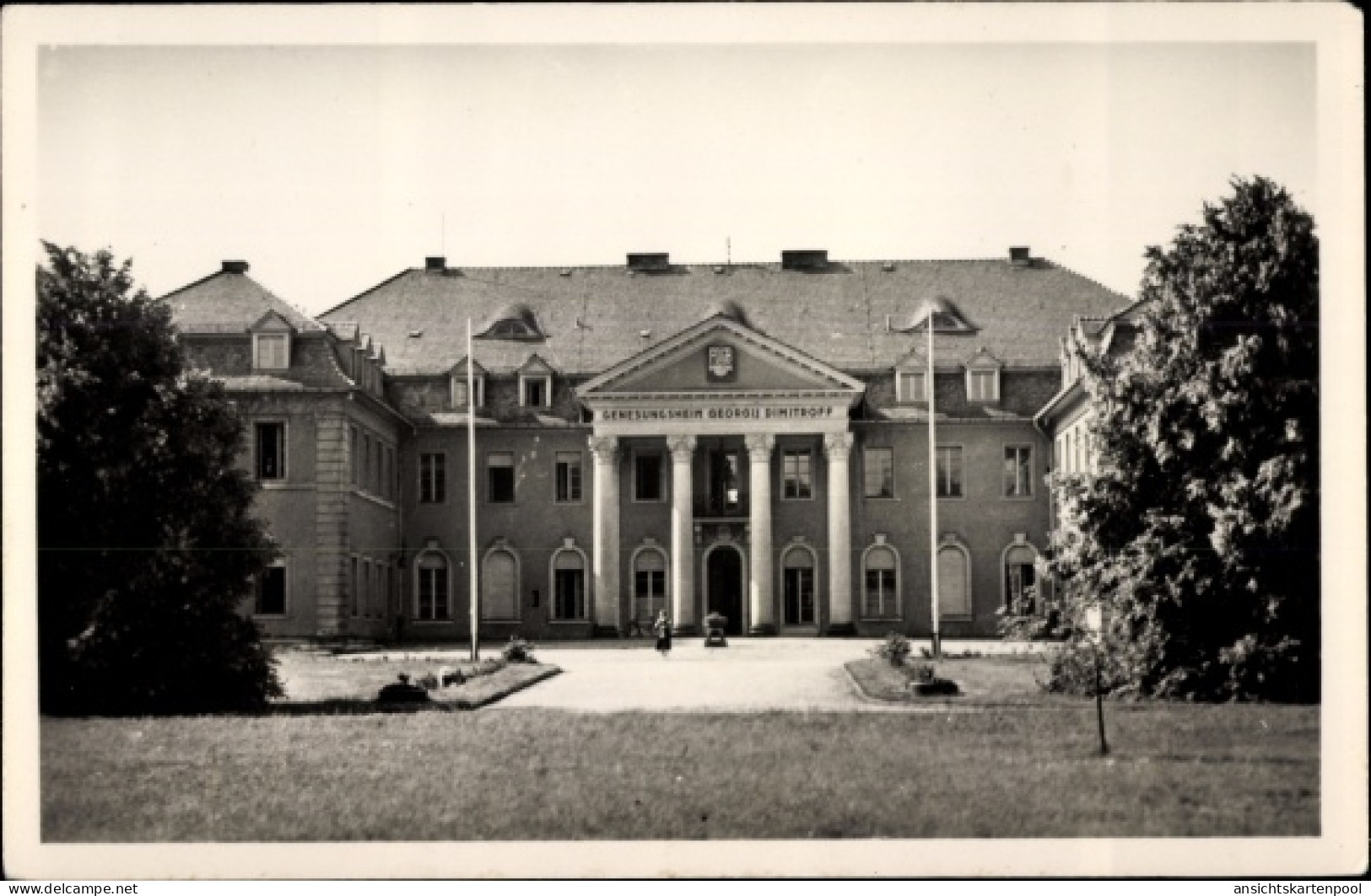 CPA Bärenklau Schenkendöbern Niederlausitz, FDGB-Genesungsheim Georgij Dimitroff