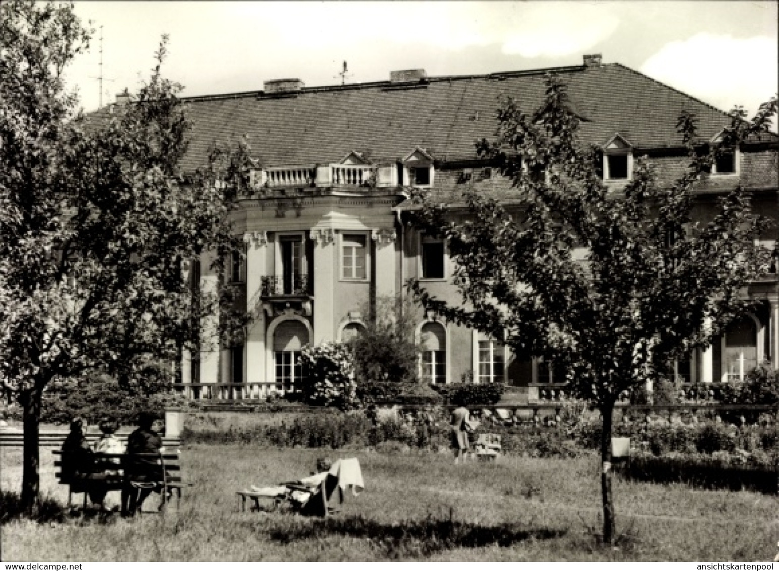 CPA Bärenklau Schenkendöbern Niederlausitz, Genesungsheim Georgi Dimitroff