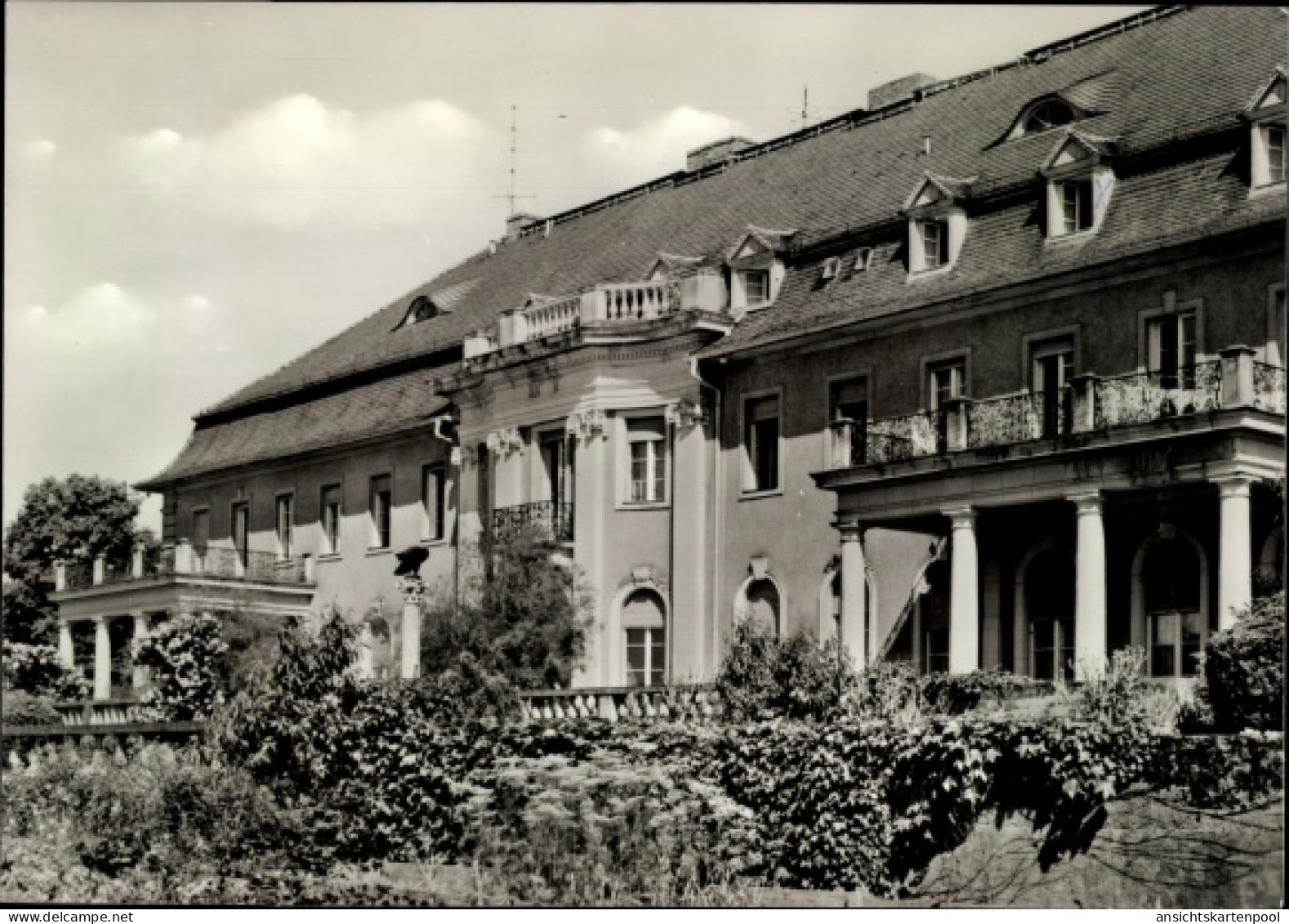 CPA Bärenklau Schenkendöbern Niederlausitz, Genesungsheim Georgi Dimitroff, Außenansicht