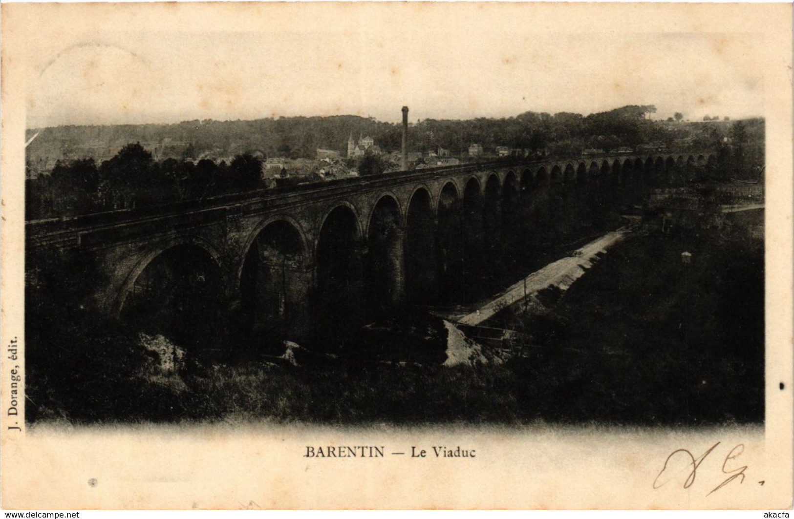 CPA BARENTIN Le Viaduc (416399)