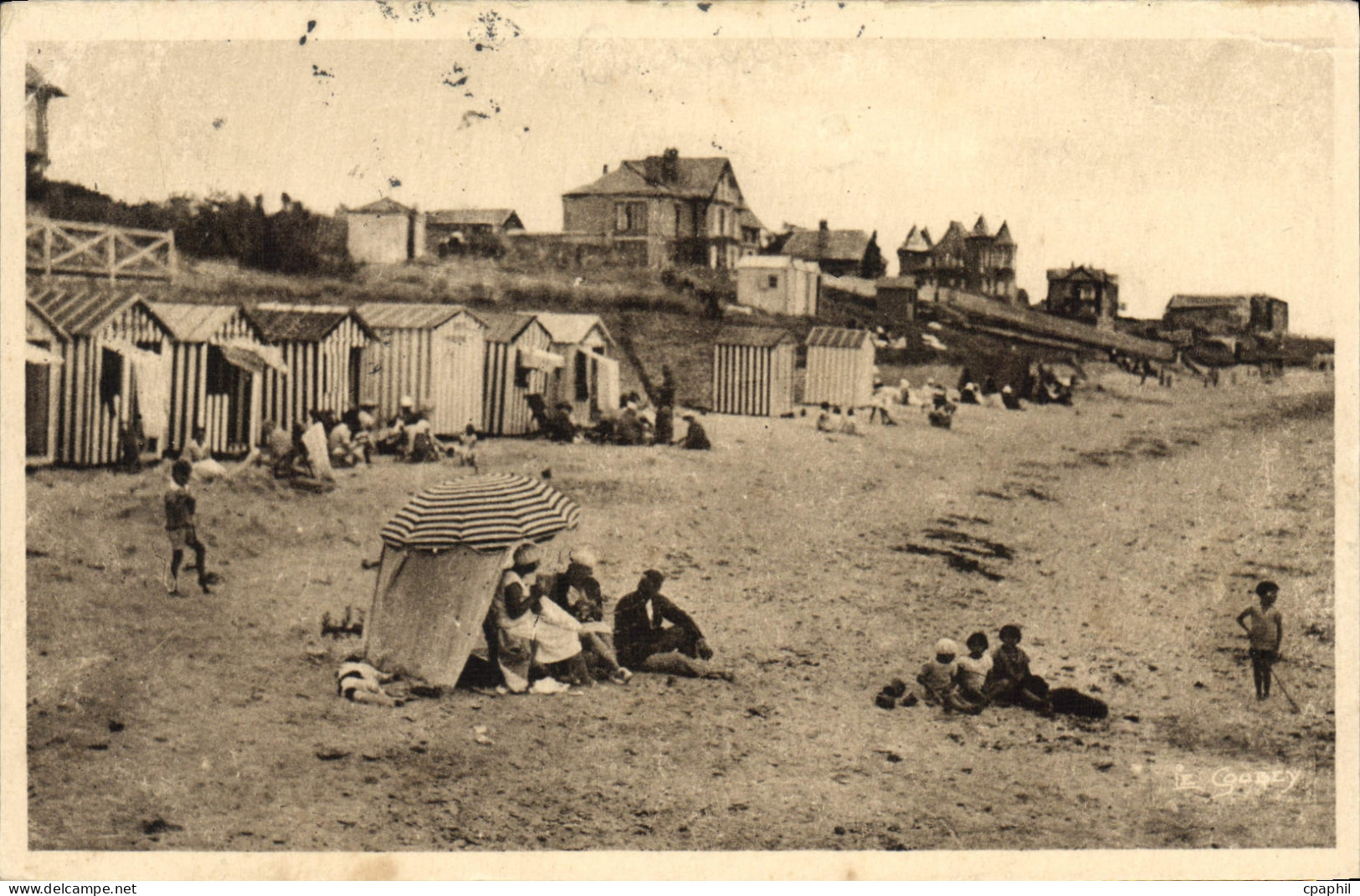 CPA Barneville Sur Mer La Plage Ideale