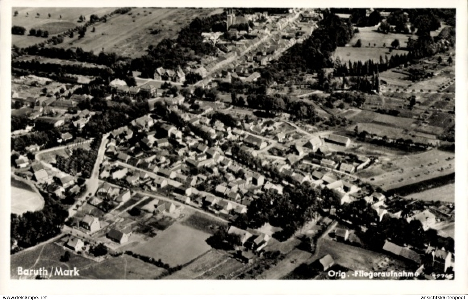 CPA Baruth in der Mark, Fliegeraufnahme