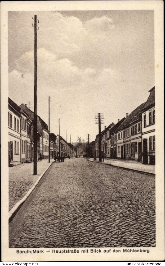 CPA Baruth in der Mark, Hauptstraße, Mühlenberg