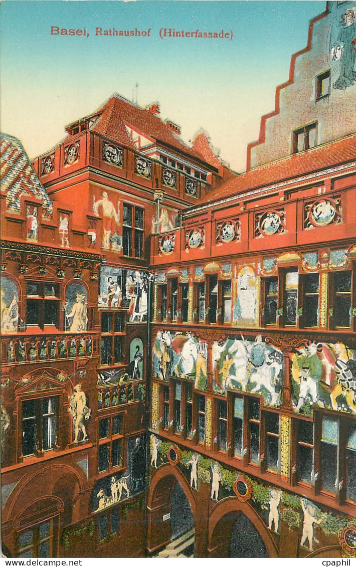 CPA Basel Rathaushof Hinterfassade