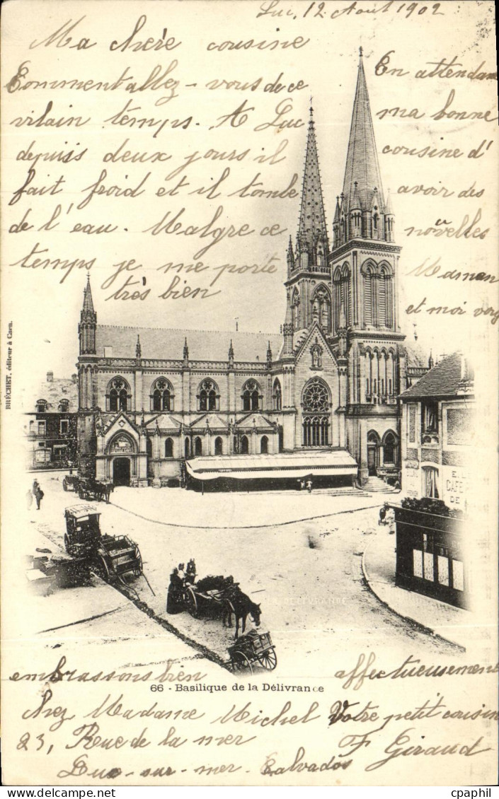 CPA Basilique de la Delivrande
