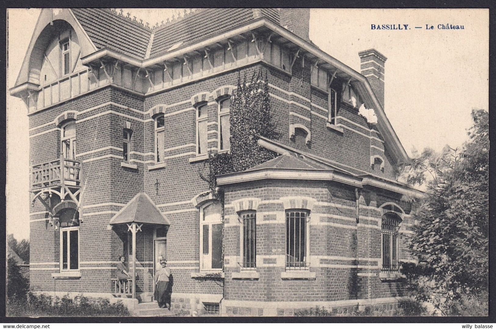 +++ CPA - BASSILY - Silly - Le château  //