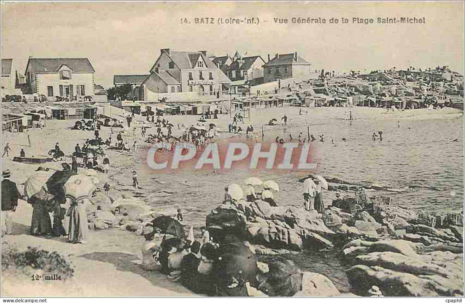 CPA Batz Loire Inf Vue Generale de la Plage Saint Michel