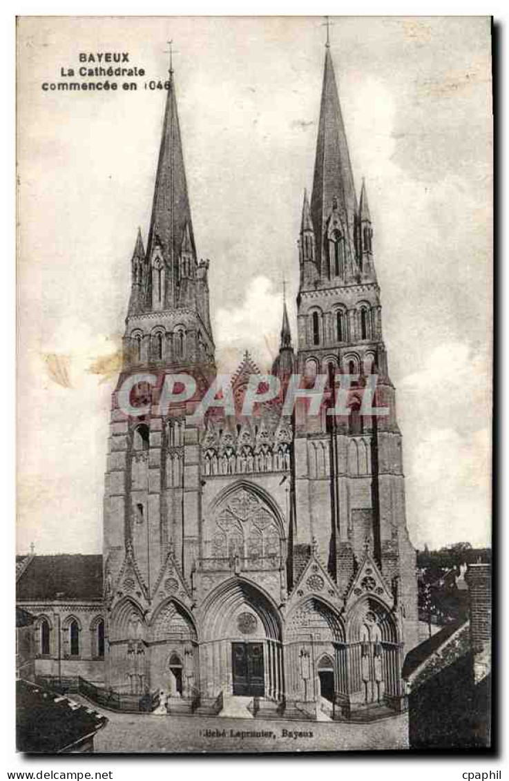 CPA Bayeux La Cathedrale