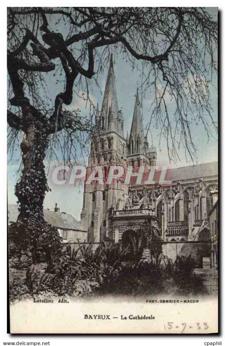 CPA Bayeux La Cathedrale