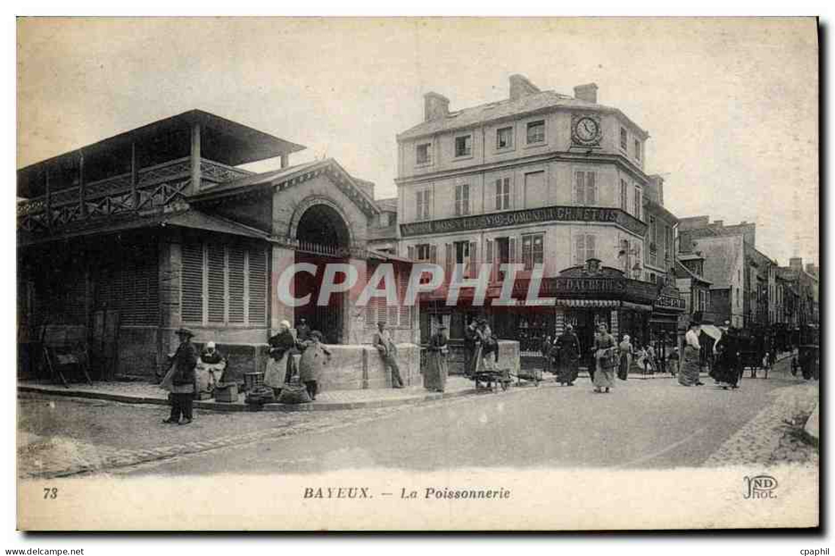 CPA Bayeux La Poissonnerie