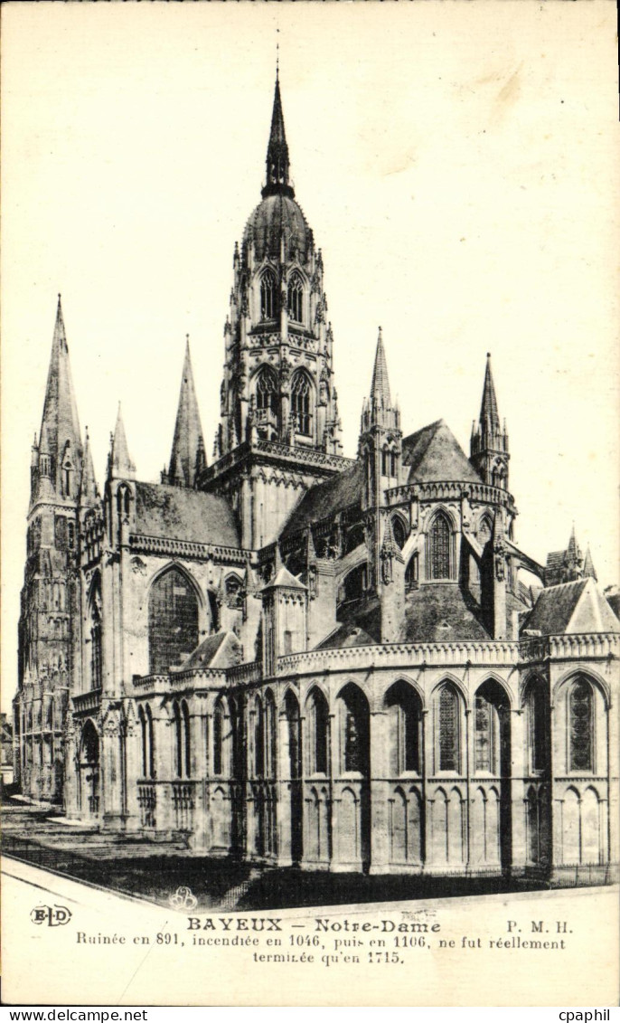 CPA Bayeux Notre Dame