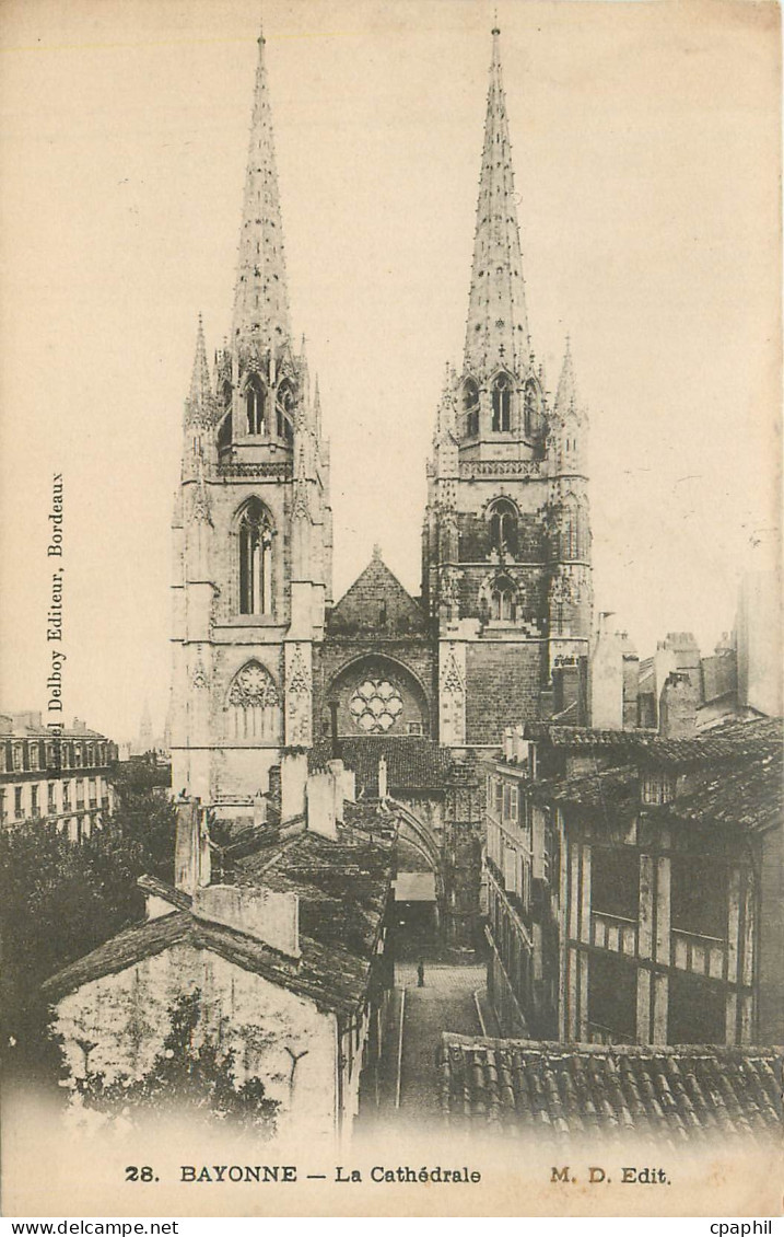 CPA Bayonne La Cathedrale